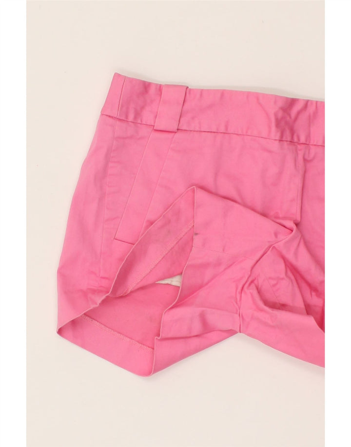 J. CREW Womens Chino Shorts US 6 Medium W30 Pink Cotton Vintage J. Crew and Second-Hand J. Crew from Messina Hembry 