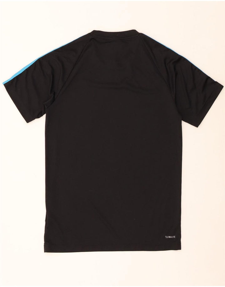 Adidas Mens Climalite T-Shirt Top Small Black Polyester