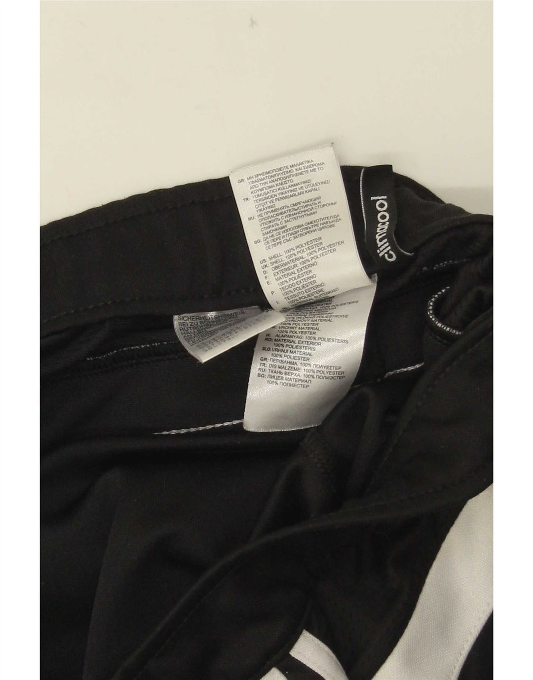 Adidas Pantalon de survêtement Climacool pour homme Large Noir Colorblock Polyester