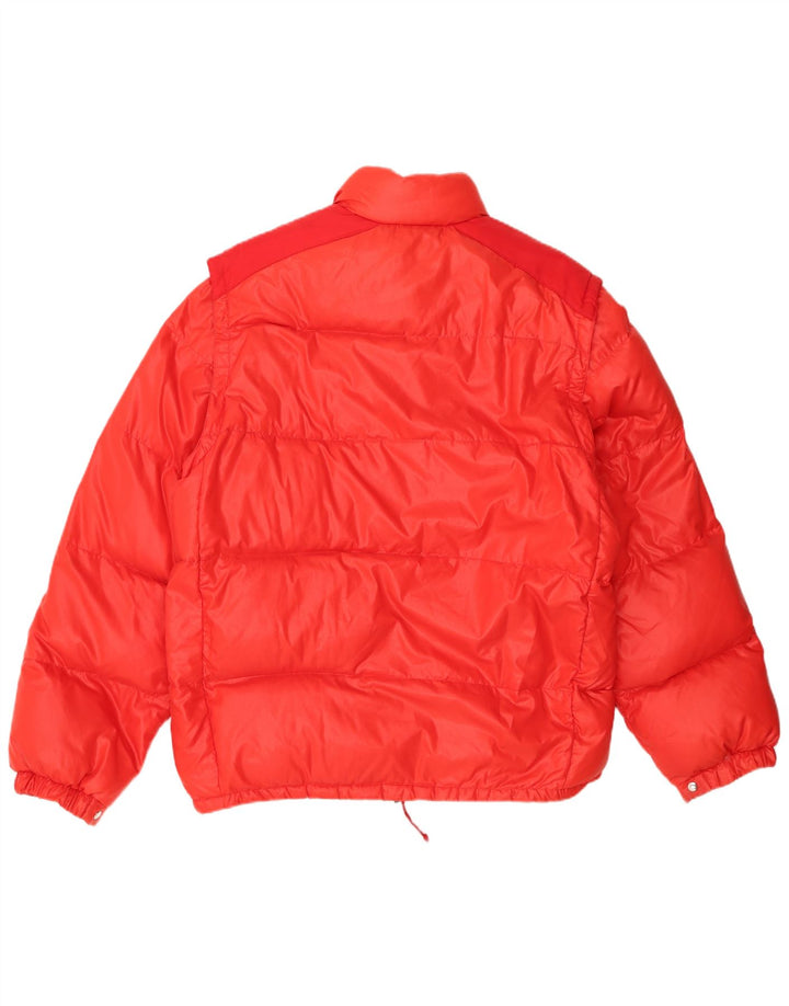 MC Ross Mens Padded Jacket UK 42 XL Red Polyamide