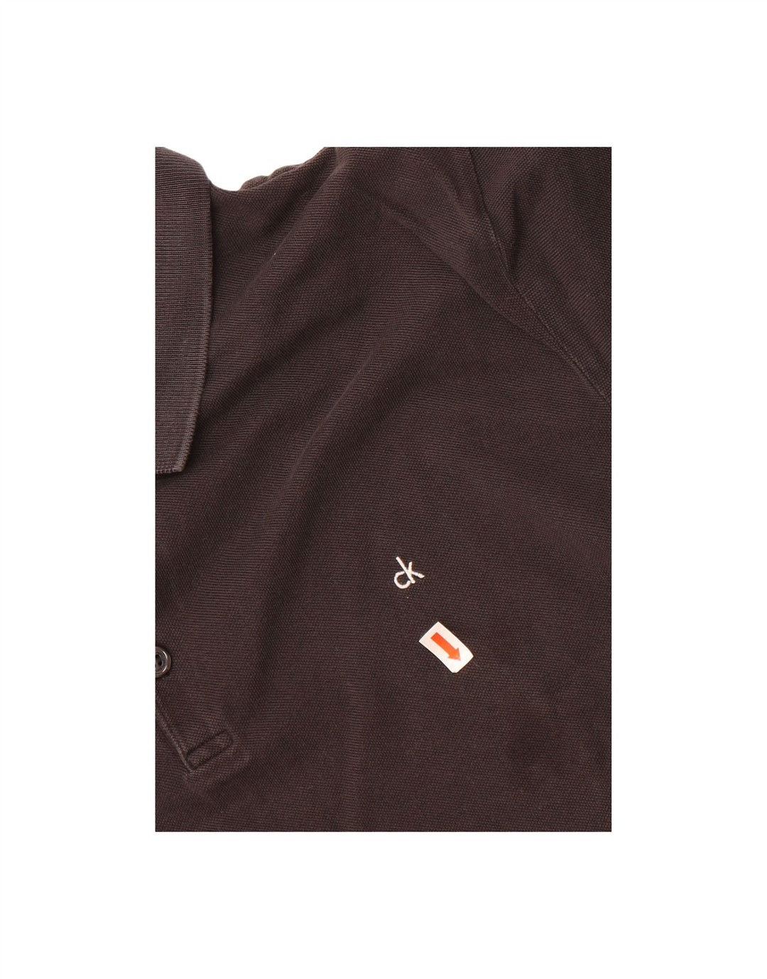 CALVIN KLEIN Mens Polo Shirt Medium Black Cotton Vintage Calvin Klein and Second-Hand Calvin Klein from Messina Hembry 