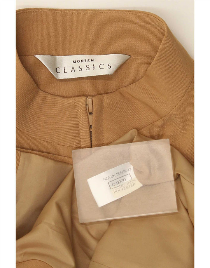 Veste blazer pour femme Modern Classics UK 16 Large Beige Polyester