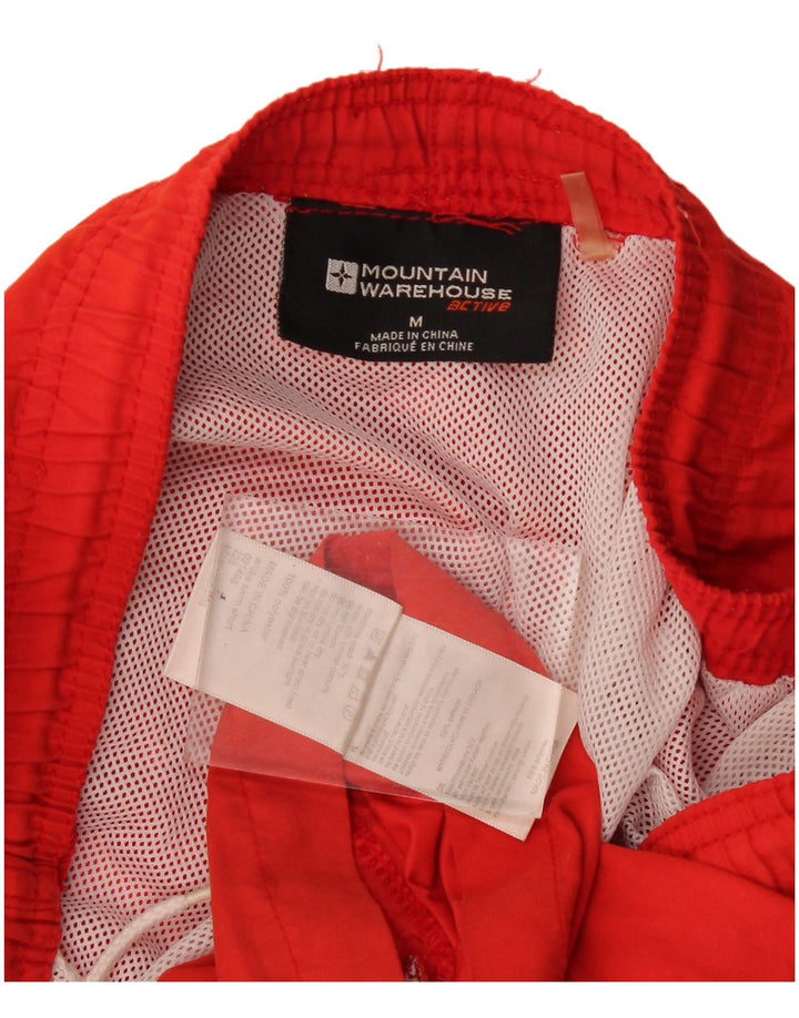 Mountain Warehouse Mens Swimming Shorts Medium Red Polyester