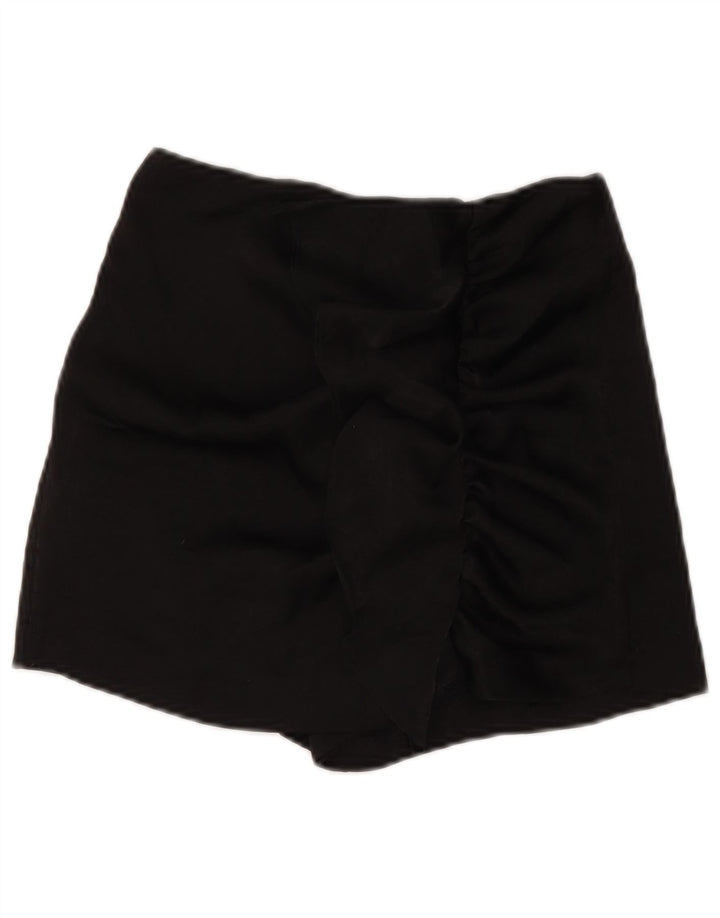Zara Womens Casual Shorts XS W24 Black