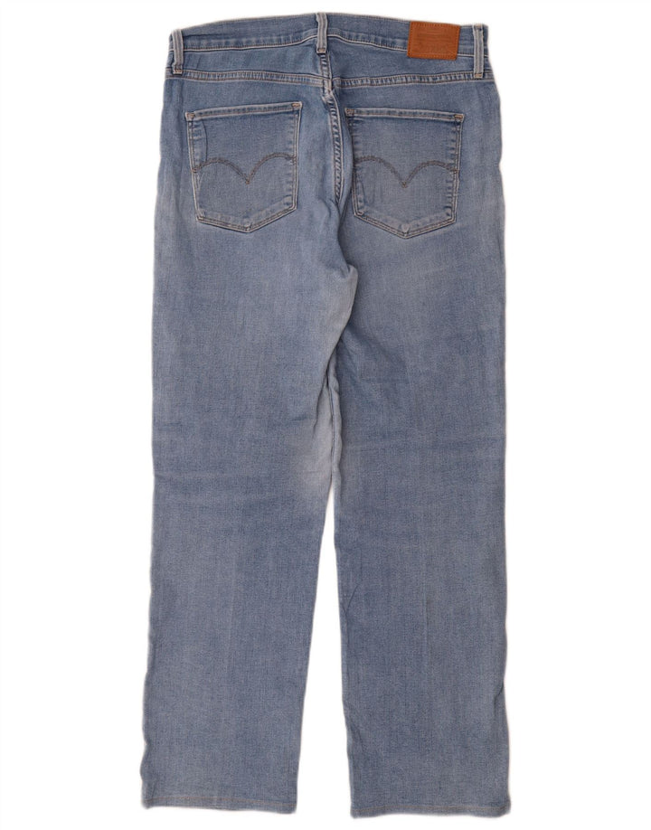 Levi's Damen 314 Shaping Straight Jeans W29 L28 Blau
