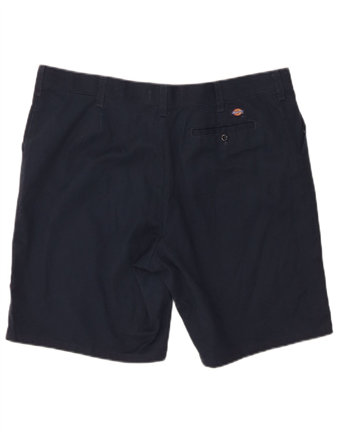 DICKIES Womens Chino Shorts US 16 2XL W36  Navy Blue Polyester