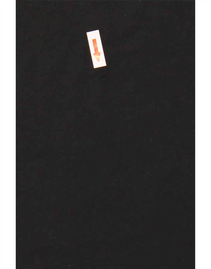 Under Armour Mens T-Shirt Top Small Black Colourblock Polyester