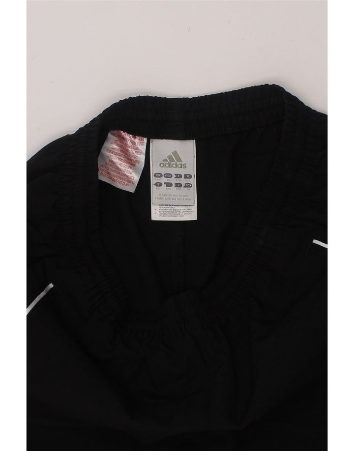ADIDAS Boys Sport Shorts 11-12 Years  Black Polyester Vintage Adidas and Second-Hand Adidas from Messina Hembry 