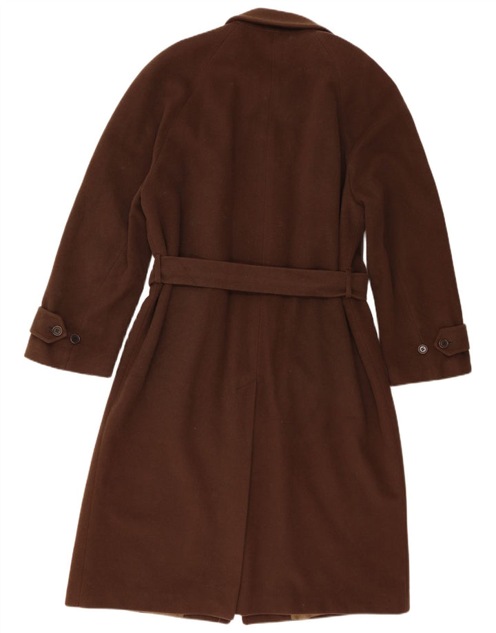 Ferre Womens Overcoat IT 52 XL Brown Wool
