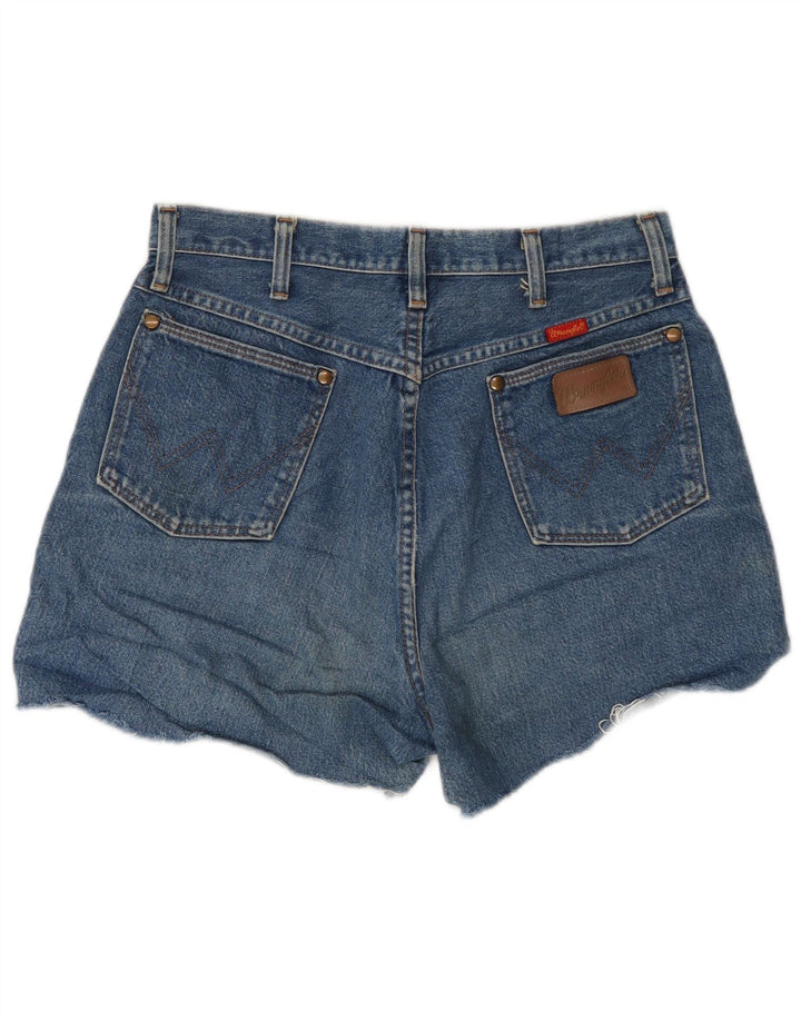 Wrangler Womens Denim Shorts W30 Medium Blue Cotton