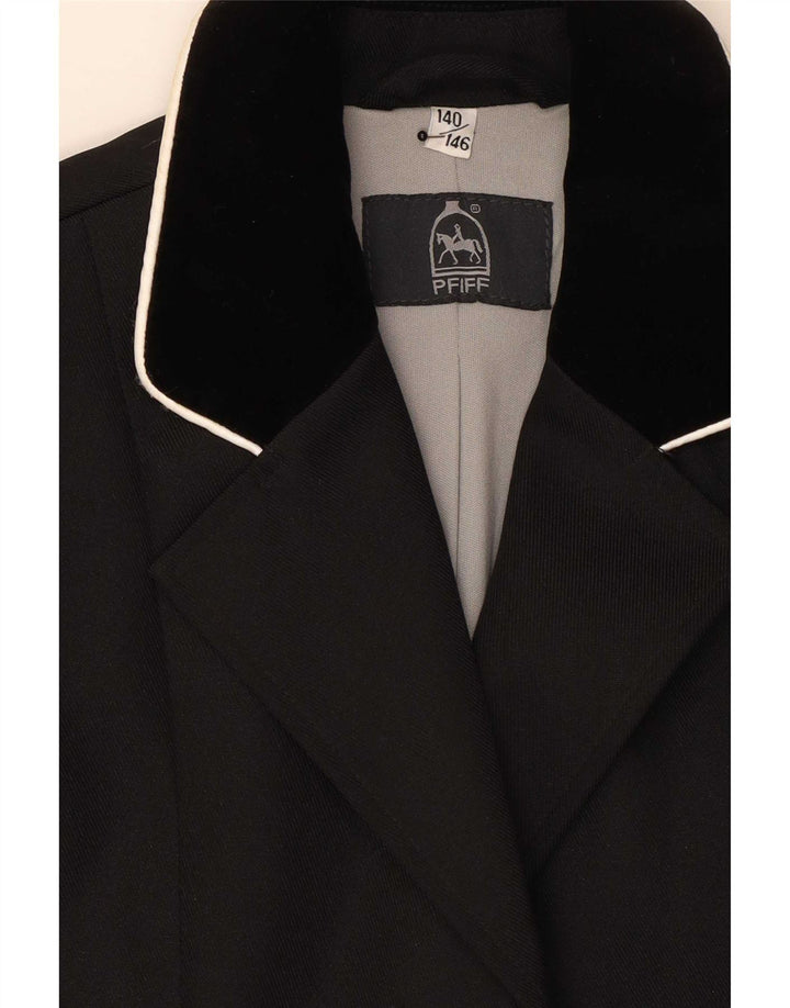 Pfiff Veste Blazer 3 Boutons Fille 10-11 ans Noir Polyester