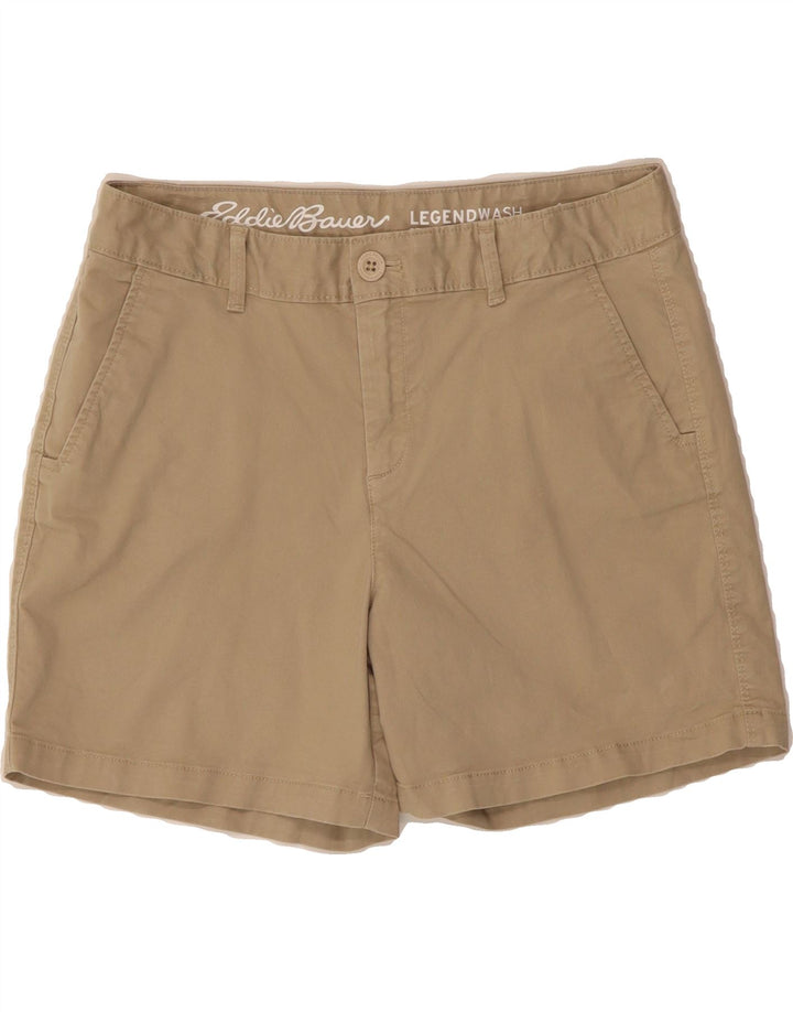EDDIE BAUER Womens Chino Shorts US 6 Medium W32 Beige Cotton Vintage Eddie Bauer and Second-Hand Eddie Bauer from Messina Hembry 