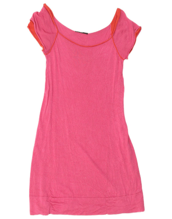 Hugo Boss Damen Etuikleid UK 8 Small Pink