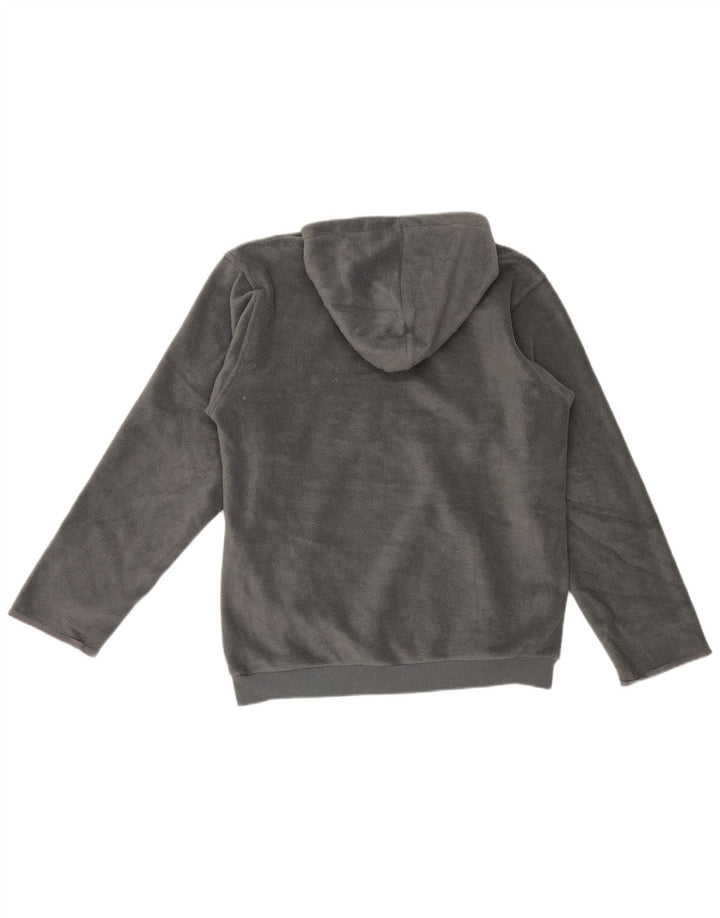 Maglione in pile con cappuccio grafico da uomo O'Neill piccolo in poliestere grigio