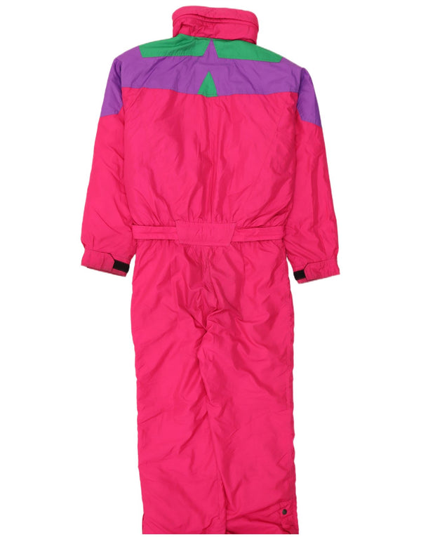 Nevica Mens Sí Jumpsuit UK 40 Medium Pink Colourblock poliészter