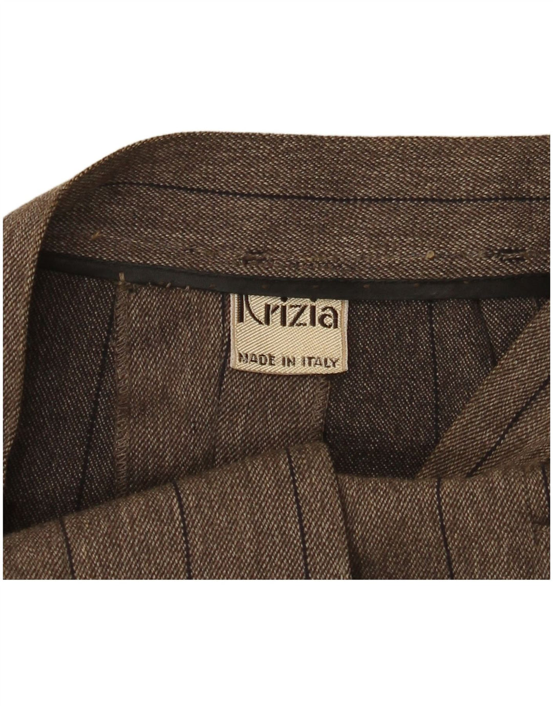 Krizia Womens Mini Skirt IT 40 Small W24 Brown Striped