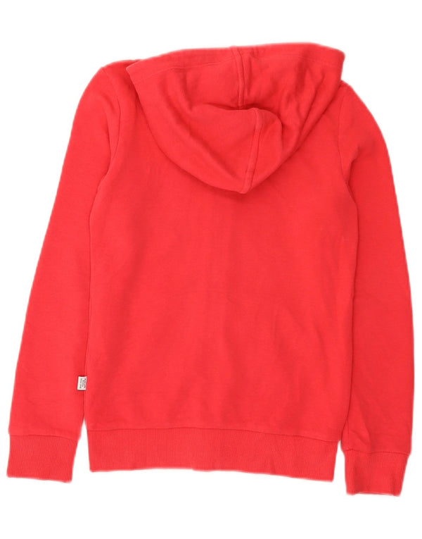Puma Mädchen Graphic Zip Hoodie Pullover 9–10 Jahre rosa Baumwolle