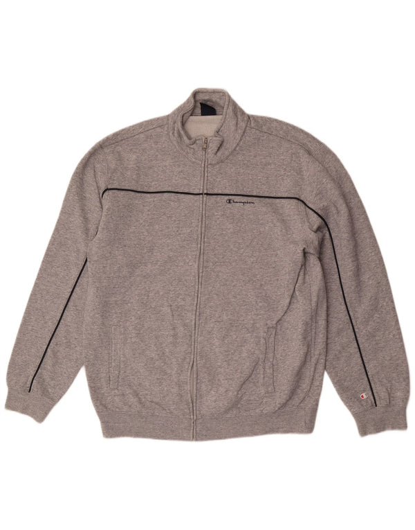 Champion Veste de survêtement pour homme 2XL Gris Coton
