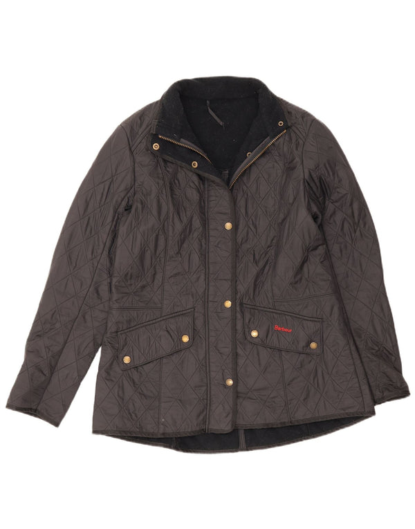 Barbour Damen Steppjacke UK 16 Large Schwarz