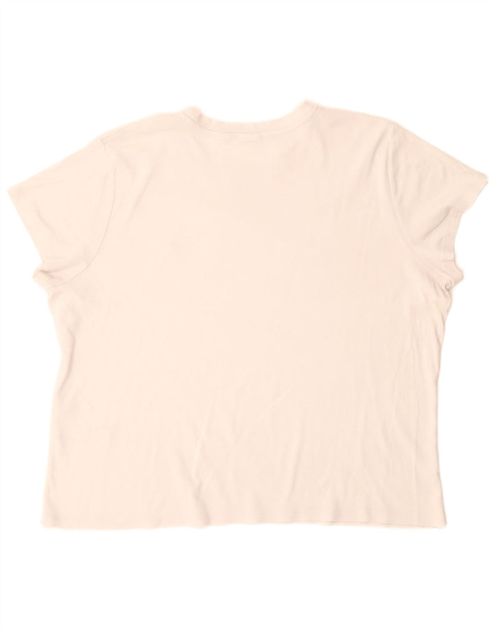 Levi's Womens Oversized T-Shirt Top UK 16 Large White