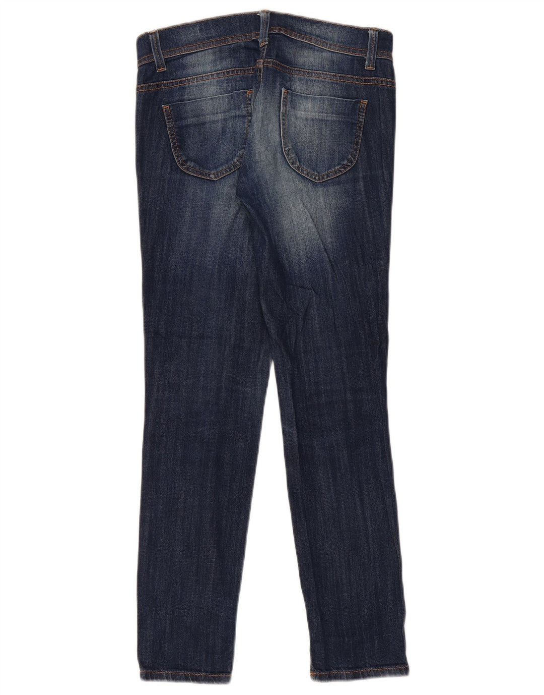 Benetton Vaqueros Slim W27 L28 Azul Mujer