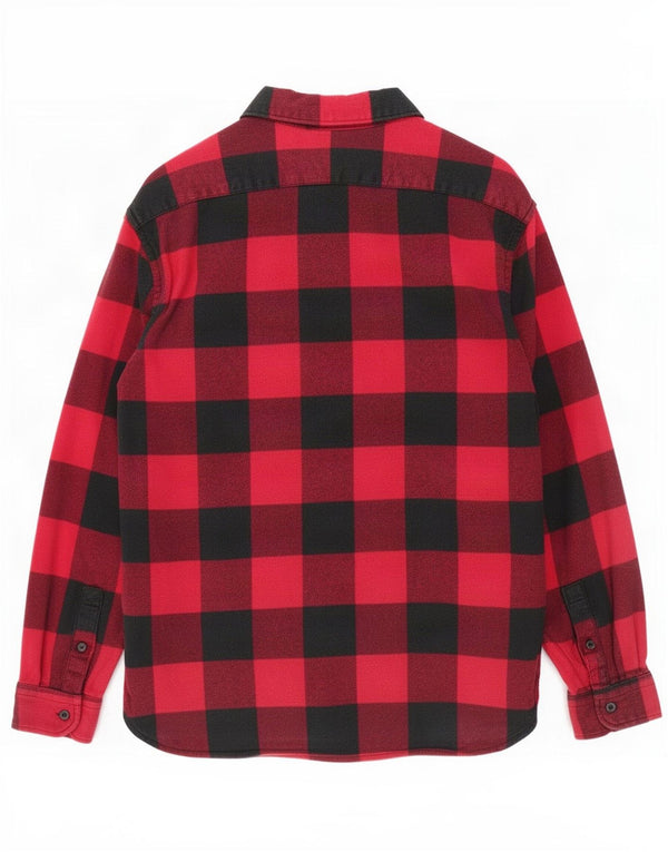 Levi's Chemise Flanelle Homme Rouge Large Vichy Coton