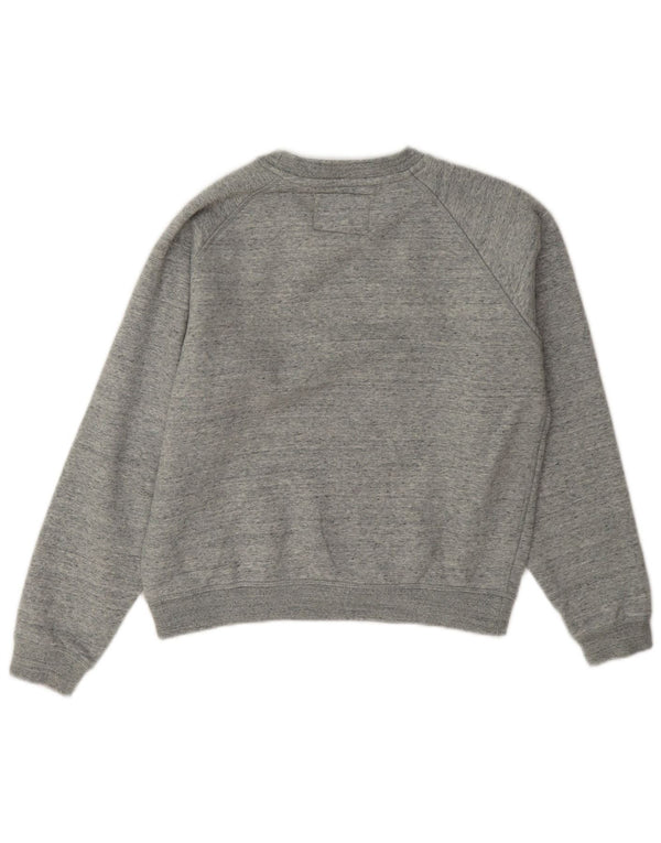 Pulover supradimensionat pentru femei Jack Wills UK 4 XS bumbac cu pete gri
