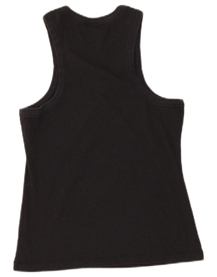 Nike Damen Weste Top UK 14 Large Schwarz