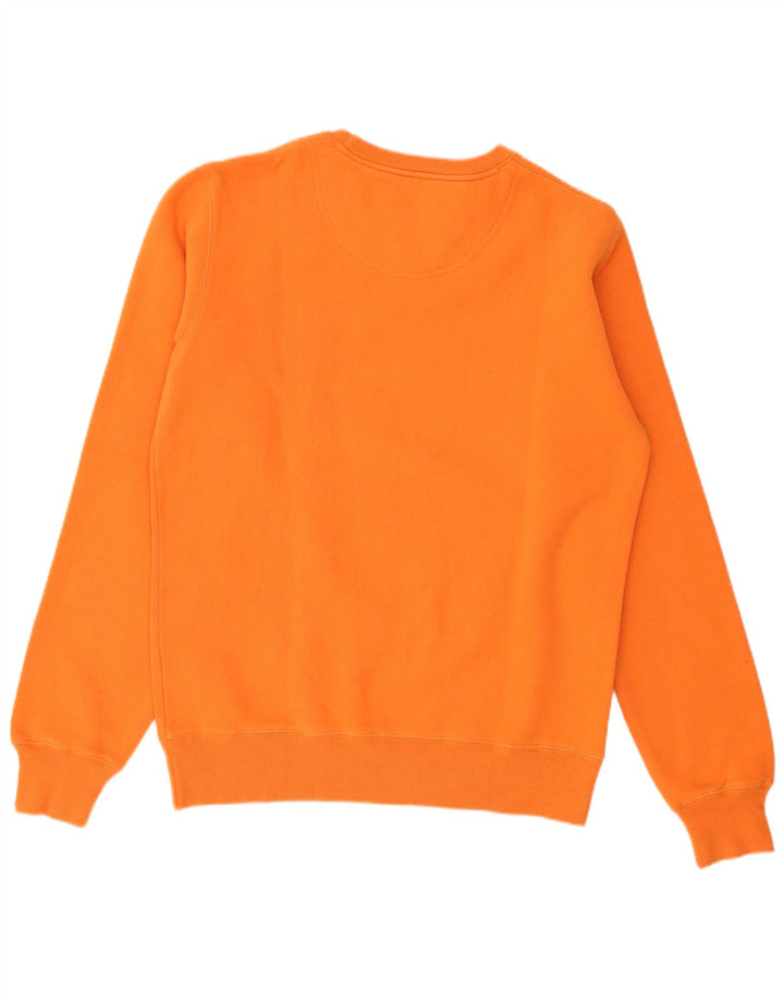 Gant Felpa da uomo Maglione in cotone arancione medio