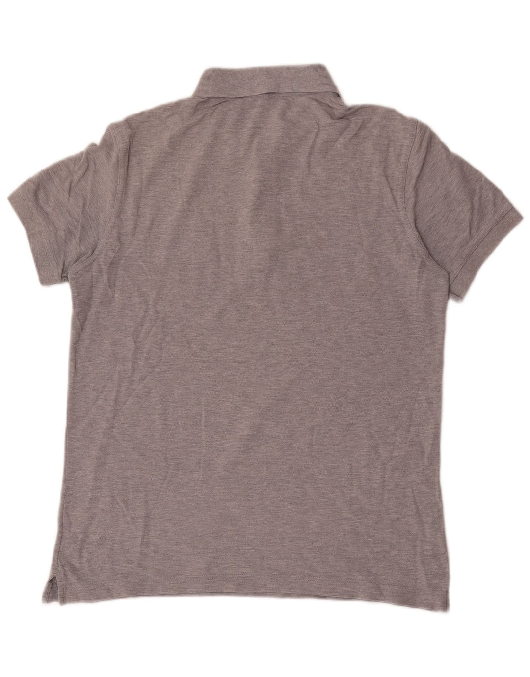 Benetton Mens Polo Shirt Medium Grey