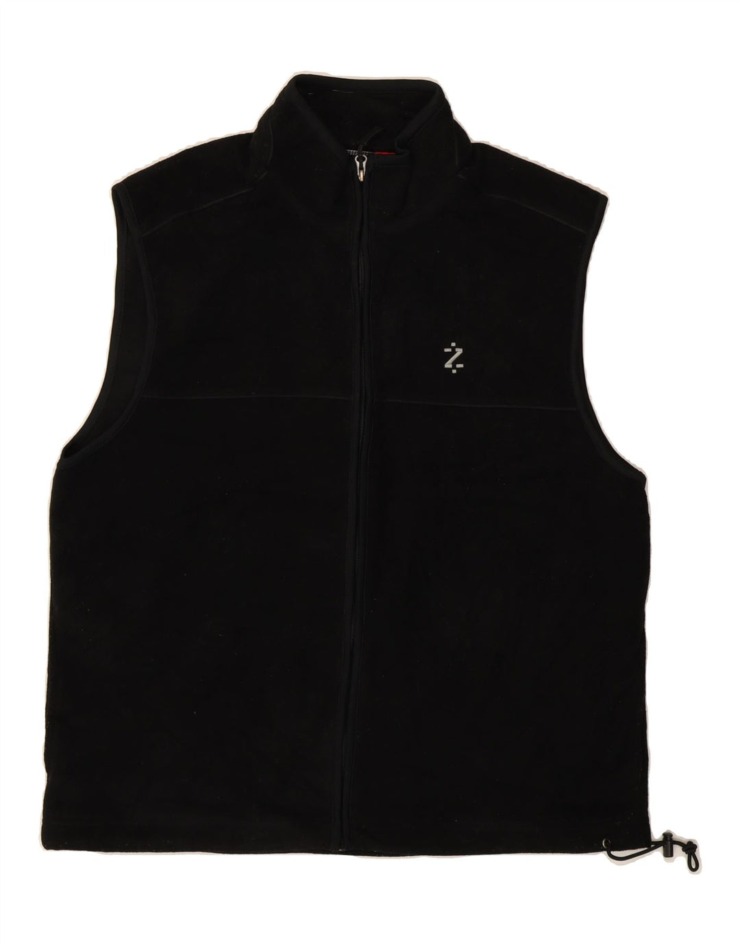 IZOD Mens Fleece Gilet UK 40 Large Black Polyester Vintage Izod and Second-Hand Izod from Messina Hembry 