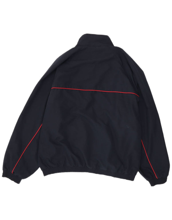 Reebok Veste de survêtement pour homme XL Bleu marine Polyester