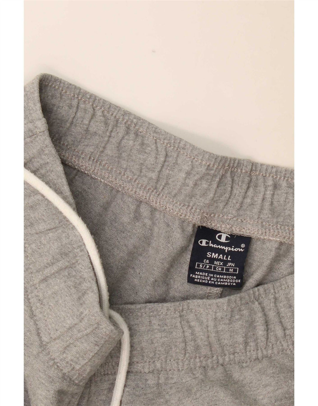 Pantaloncini sportivi da uomo Champion piccoli grigi