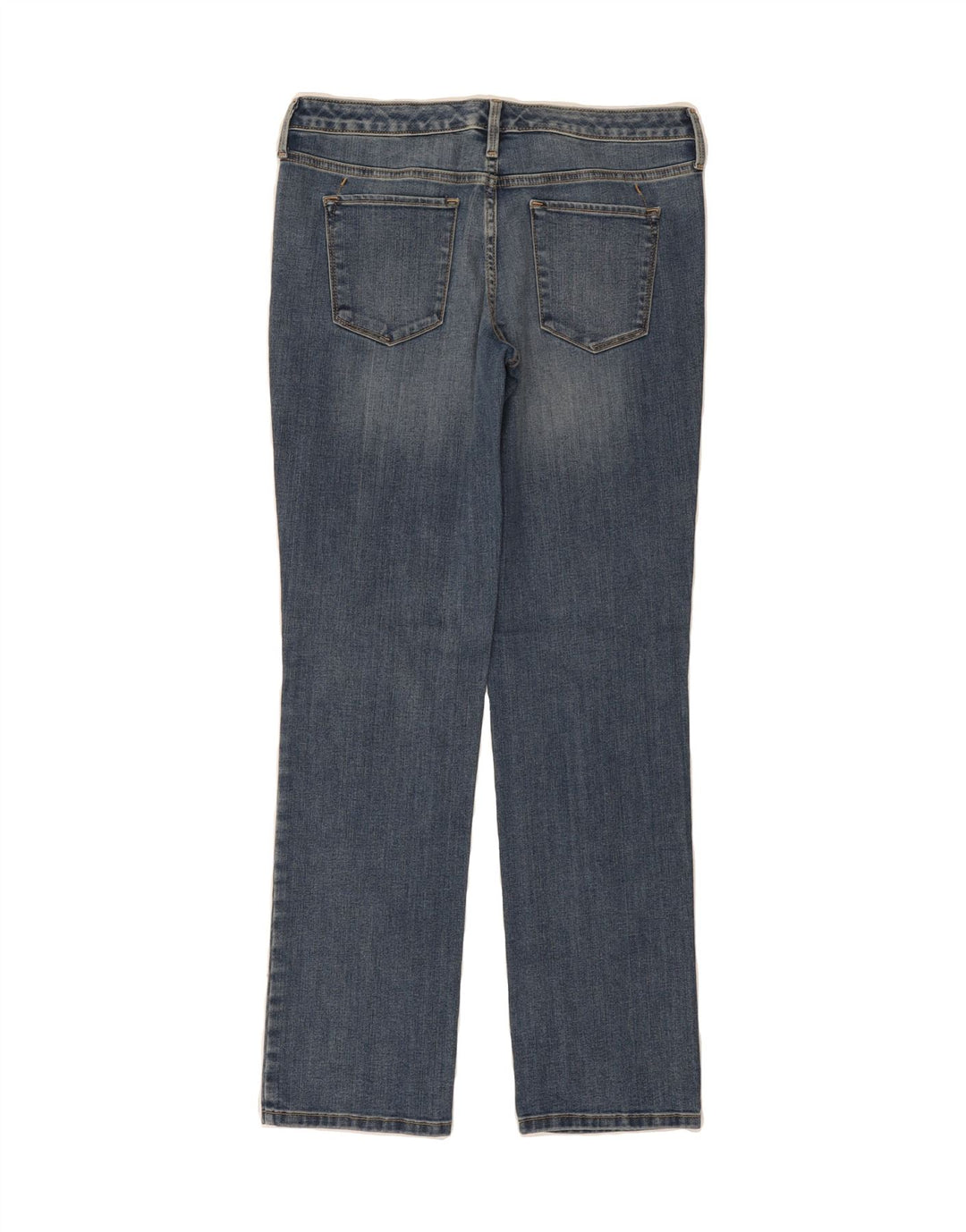 MOSSIMO Womens Mid Rise Straight Jeans US 8 Medium W29 L31 Blue Cotton Vintage Mossimo and Second-Hand Mossimo from Messina Hembry 
