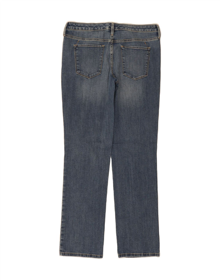 MOSSIMO Womens Mid Rise Straight Jeans US 8 Medium W29 L31 Blue Cotton Vintage Mossimo and Second-Hand Mossimo from Messina Hembry 