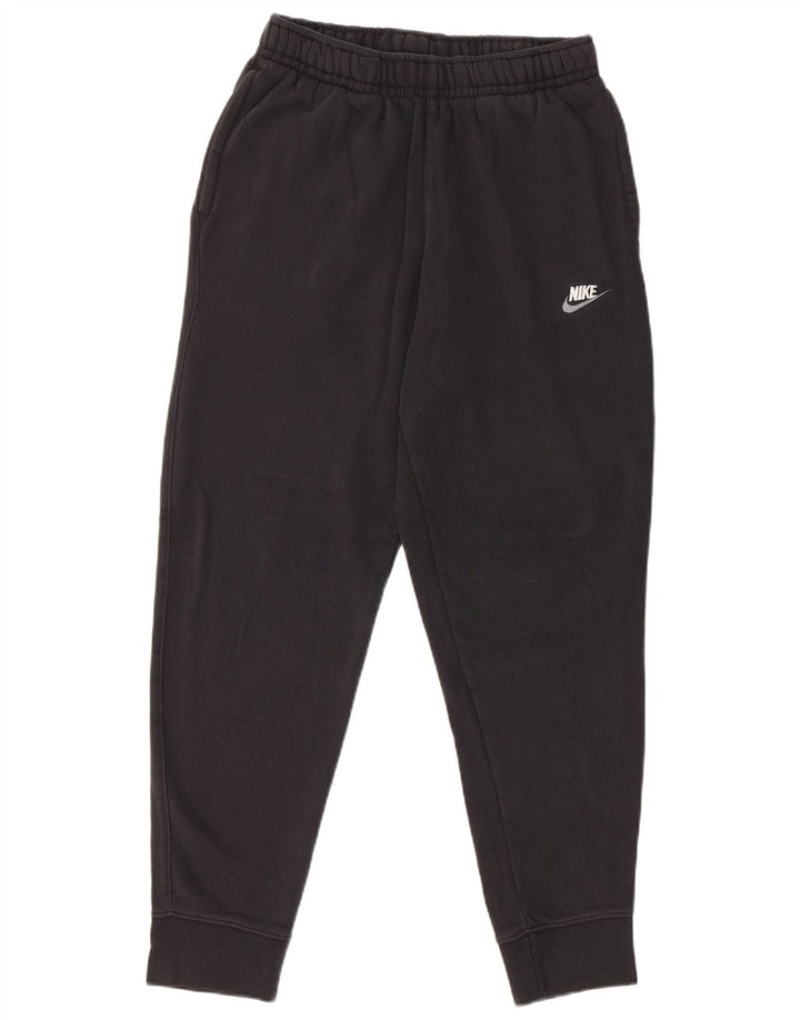 Nike Mens Tracksuit Trousers Joggers Medium Black Cotton
