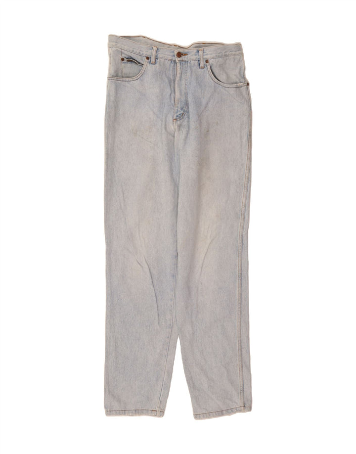 WRANGLER Mens Straight Jeans W35 L34 Blue Cotton Vintage Wrangler and Second-Hand Wrangler from Messina Hembry 
