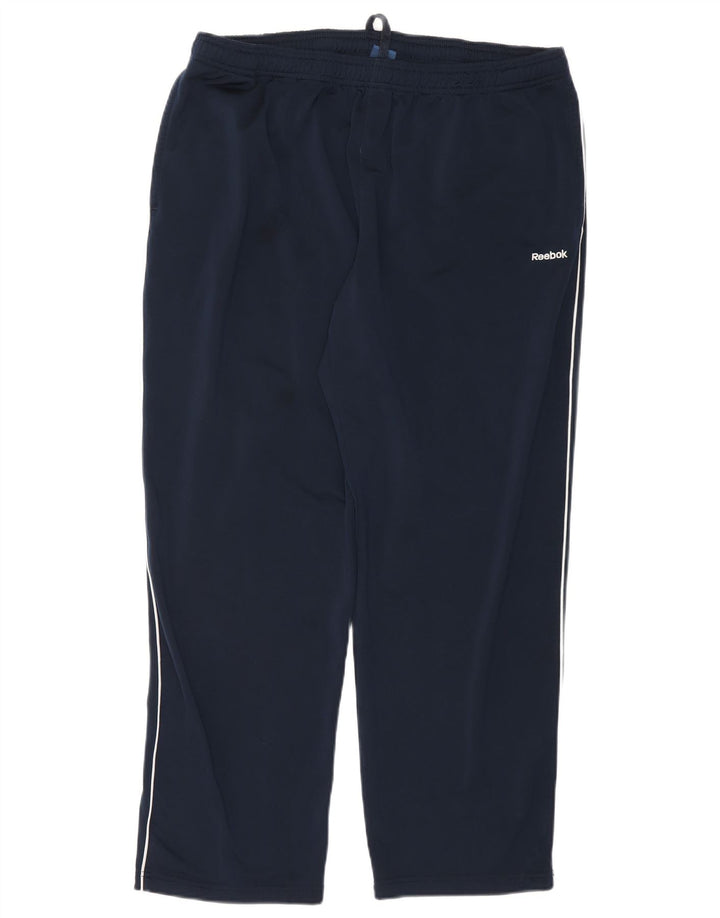 REEBOK Mens Tracksuit Trousers XL  Navy Blue