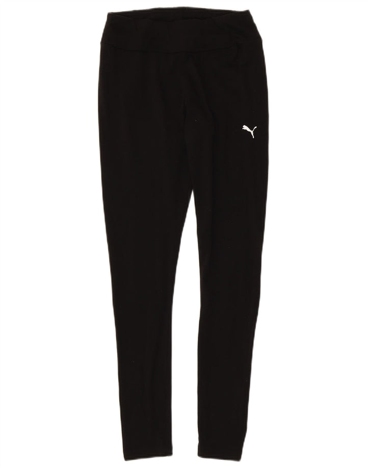 Leggings Puma da donna UK 8 piccoli in cotone nero
