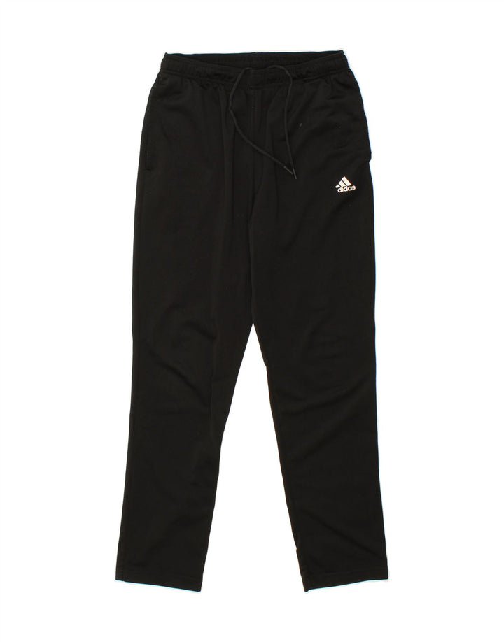 ADIDAS Mens Tracksuit Trousers UK 40/42 Medium Black Vintage Adidas and Second-Hand Adidas from Messina Hembry 