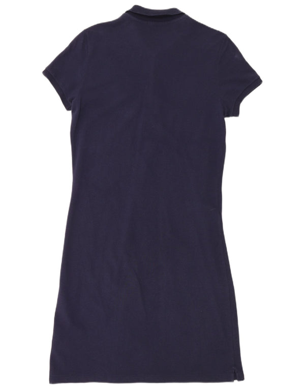 Ralph Lauren Robe Polo Femme UK 14 Grand Coton Bleu Marine