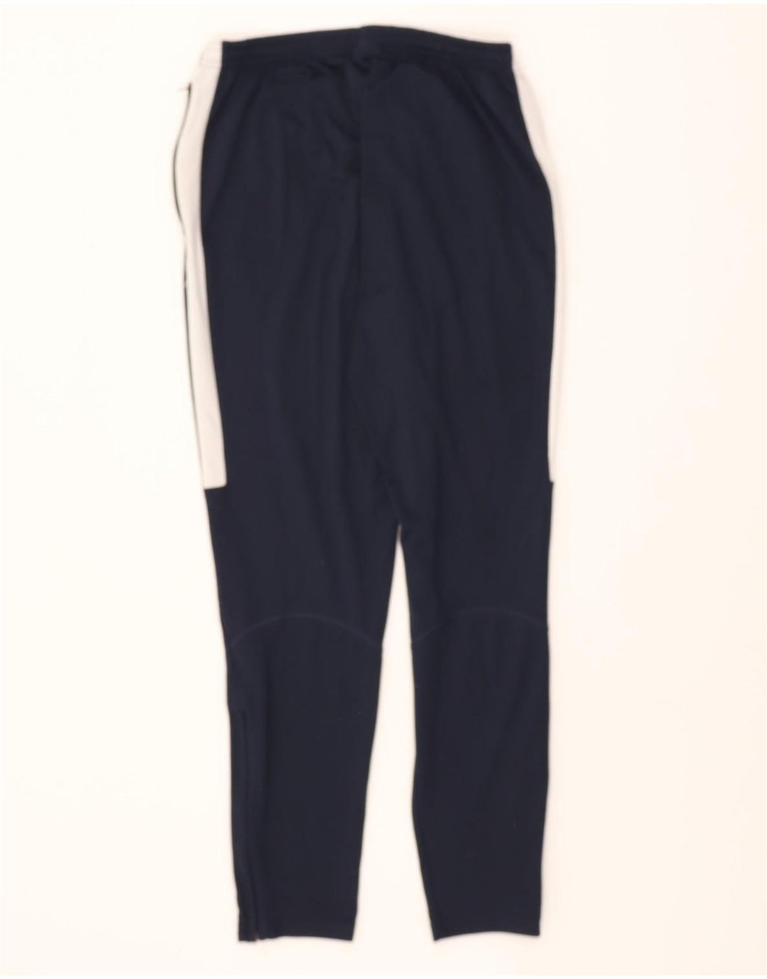 NIKE Mens Dri Fit Tracksuit Trousers Medium  Navy Blue Colourblock Vintage Nike and Second-Hand Nike from Messina Hembry 