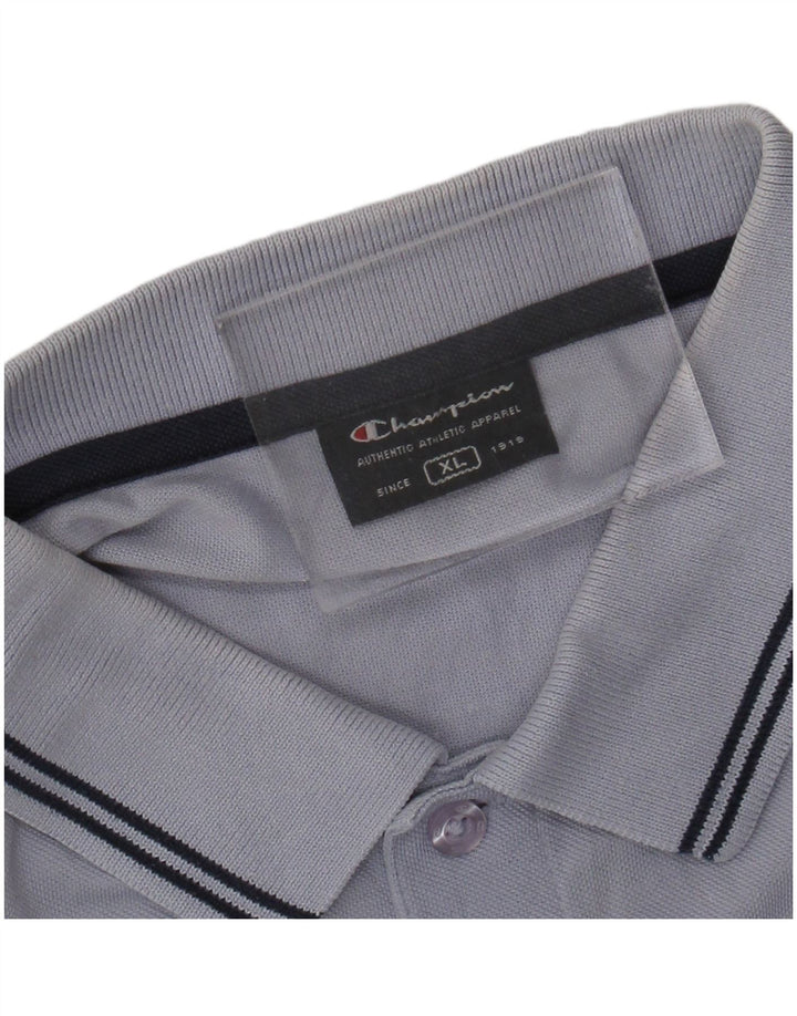 CHAMPION Herre poloshirt XL Blå
