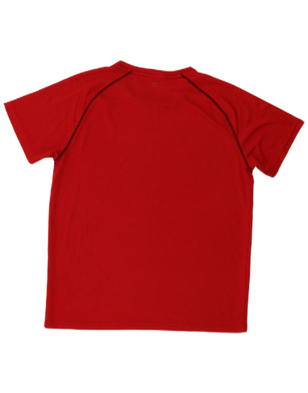 Camiseta para hombre Mountain Warehouse Top medio burdeos Poliéster