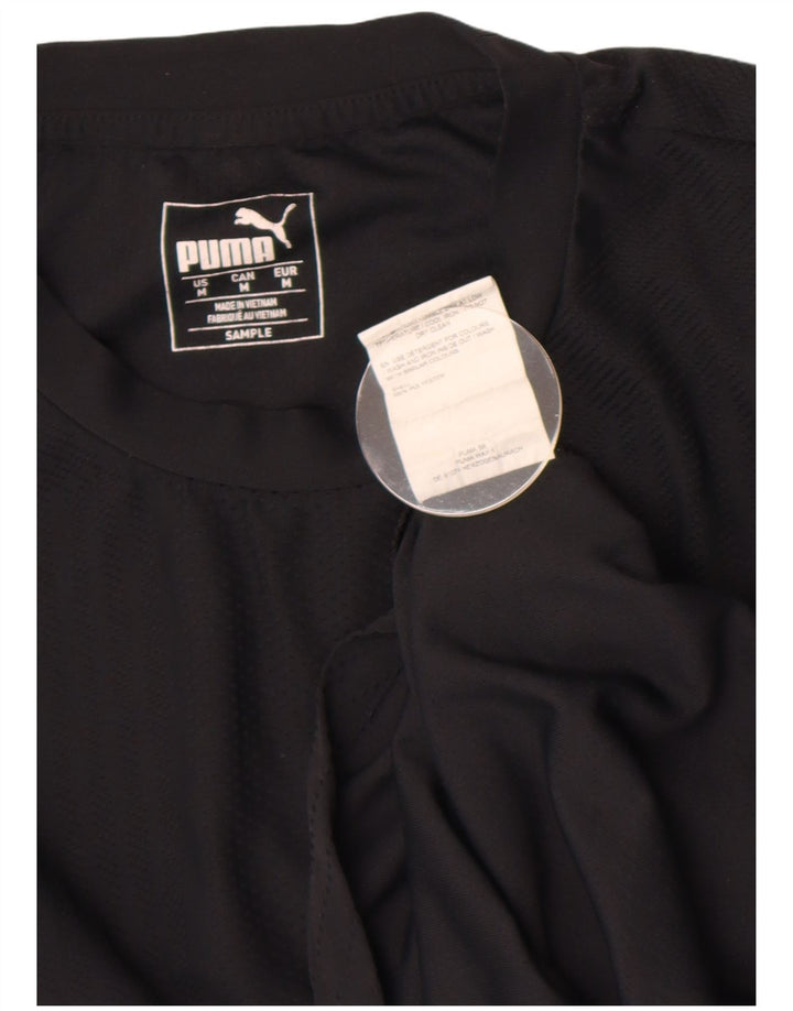 Puma T-Shirt Homme Noir Moyen Polyester
