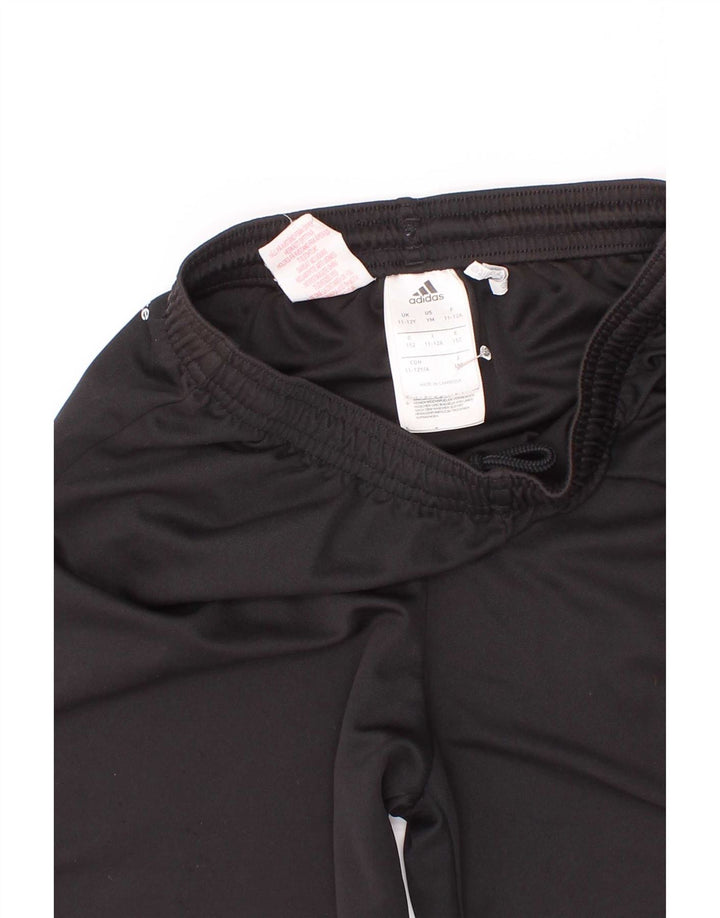 Adidas Boys Sport Shorts 11-12 Years Black Polyester