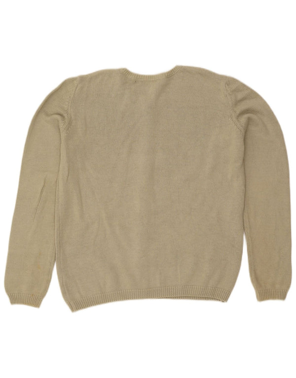 Marks & Spencer Damen St. Michael Cardigan Pullover UK 14 Large Khaki