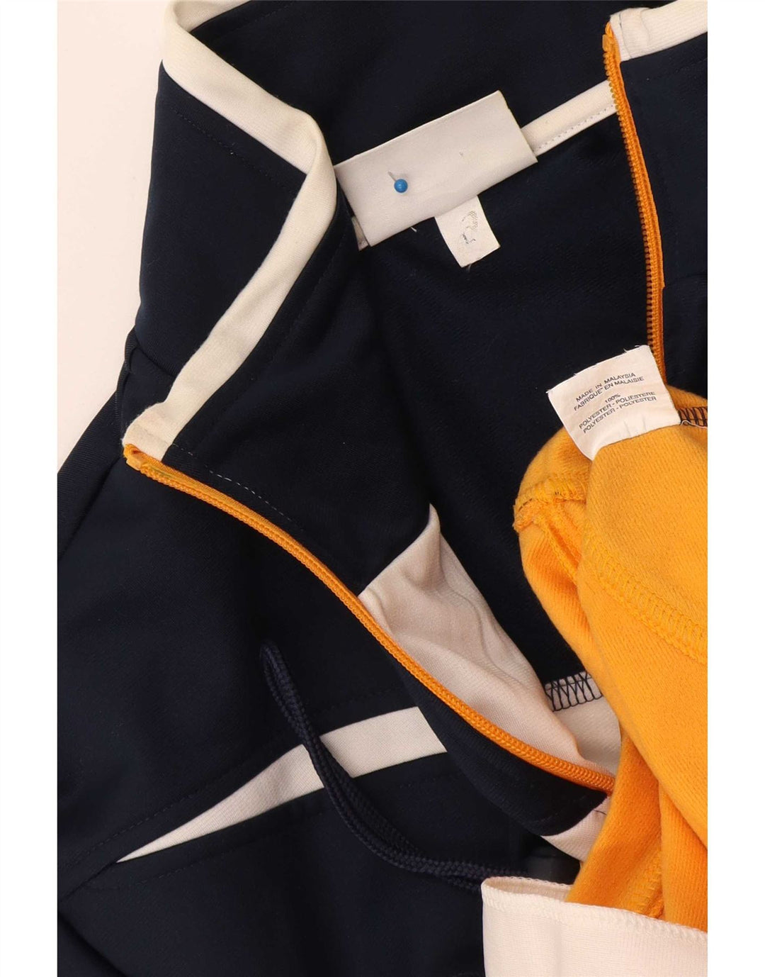 Asics Træningsdragt til mænd Topjakke Stor marineblå Colourblock Polyester