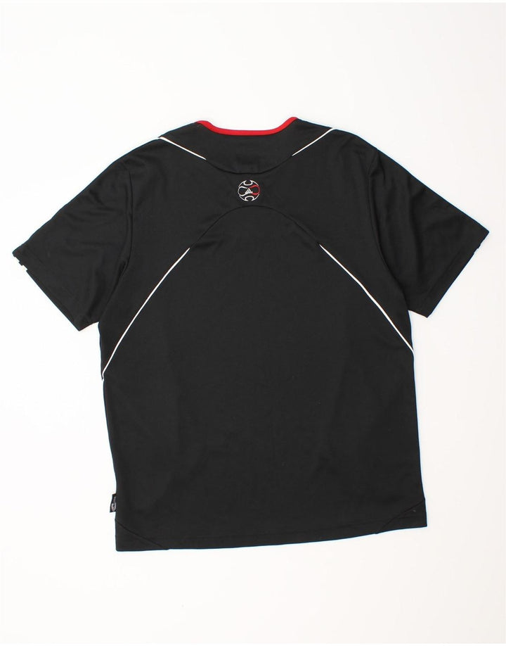 ADIDAS Herre Clima 365 T-Shirt Top Medium Sort Polyester