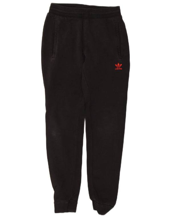 Adidas Pantalon de survêtement pour homme en coton noir Taille S